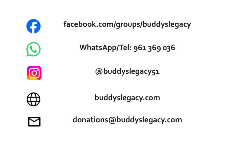 Cartão do Buddy's Legacy